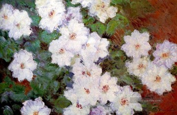  blumen - Clamatis Claude Monet impressionistische Blumen 